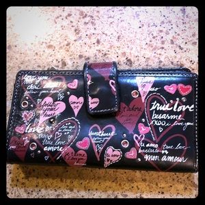 Fossil checkbook wallet.